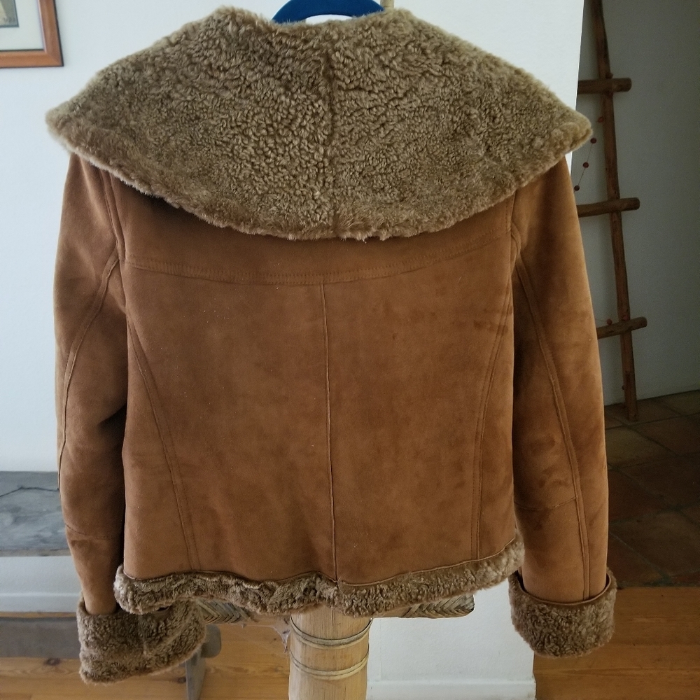 Cache Cinnamon Shearling Jacket 8 - image 2